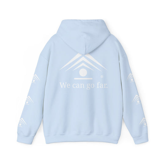 CUZ I CAN Hoodie (Sky Blue/White)