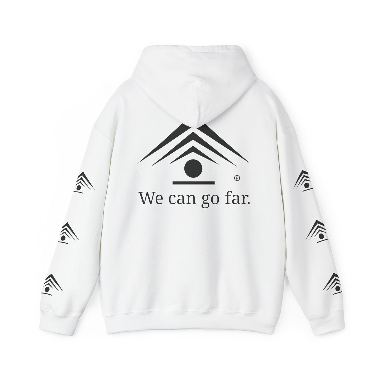 CUZ I CAN Hoodie (White/Black)