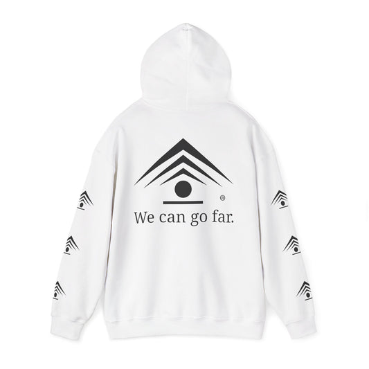 CUZ I CAN Hoodie (White/Black)