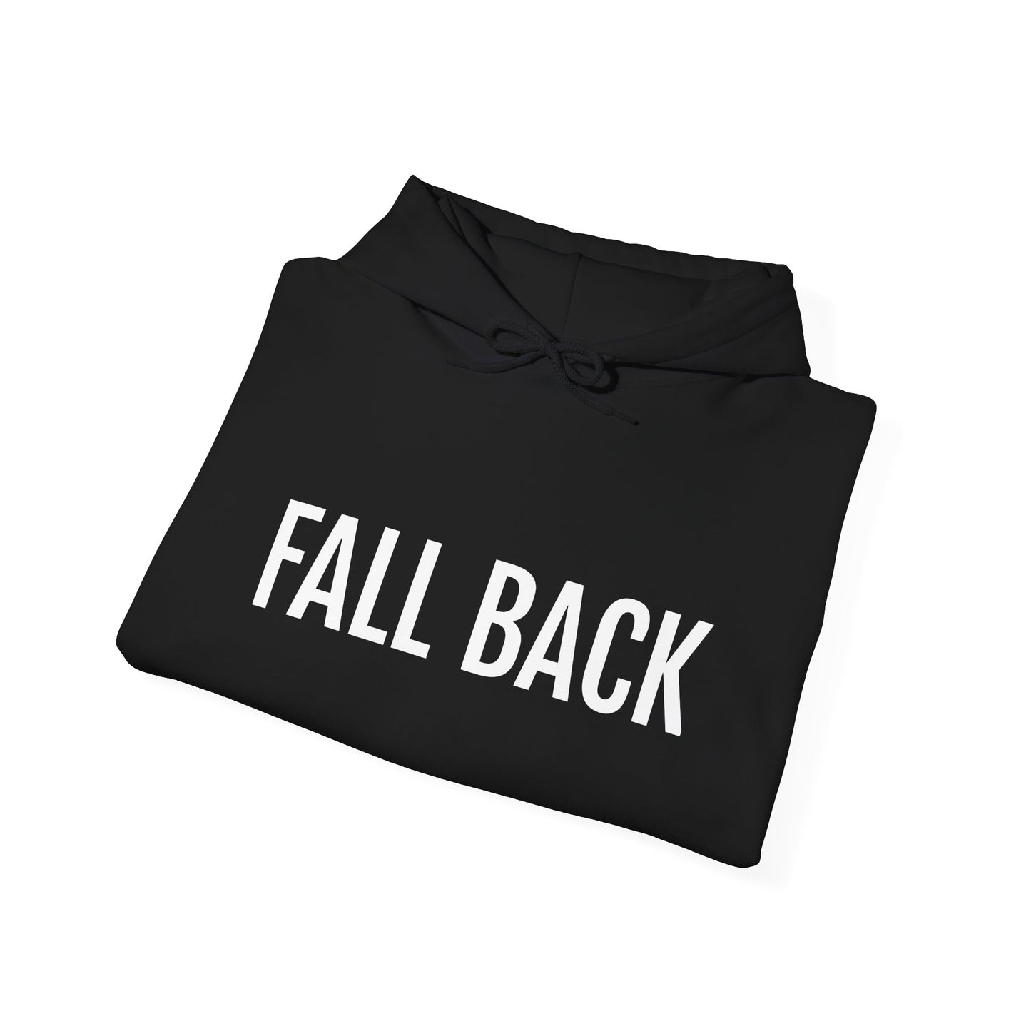 FALL BACK Hoodie (Black/White)