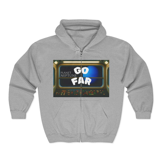 GO FAR: Planet Neptune (Zip Up)