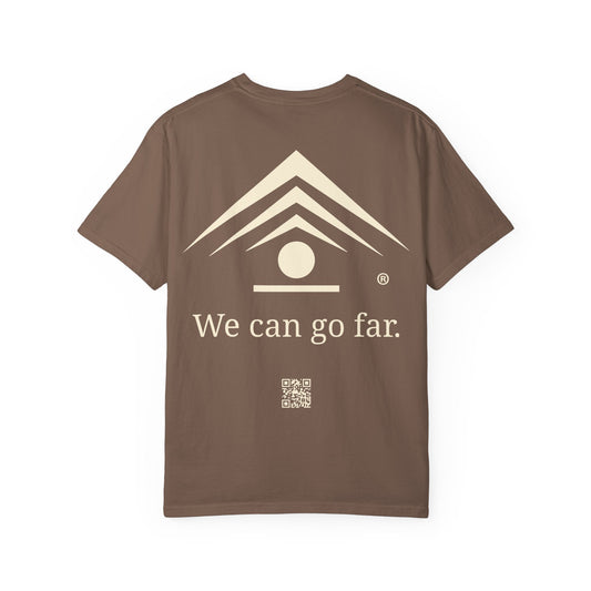 “CUZ I CAN” Tee – Espresso Cream