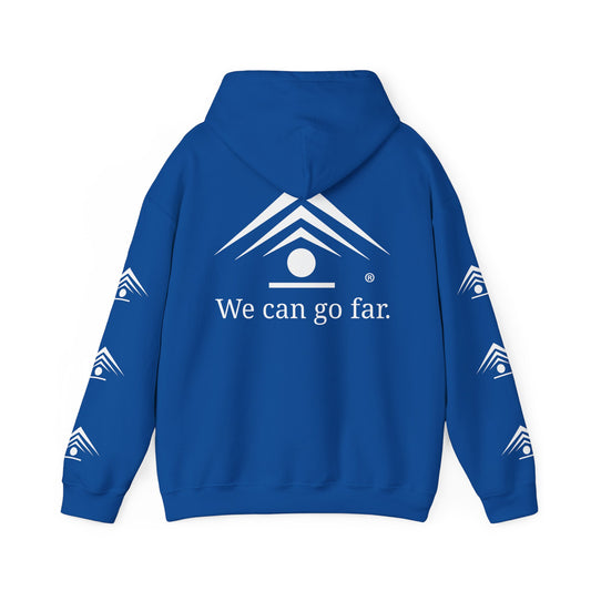 CUZ I CAN Hoodie (Royal Blue/White)