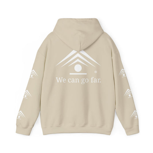 CUZ I CAN Hoodie (Sand/White)