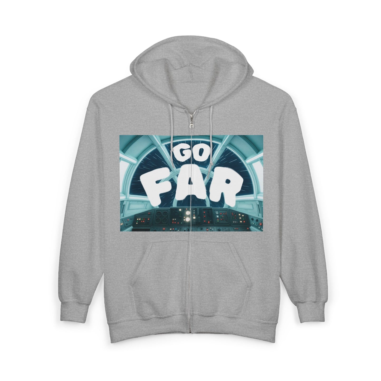 GO FAR: Light Speed (Zip Up)