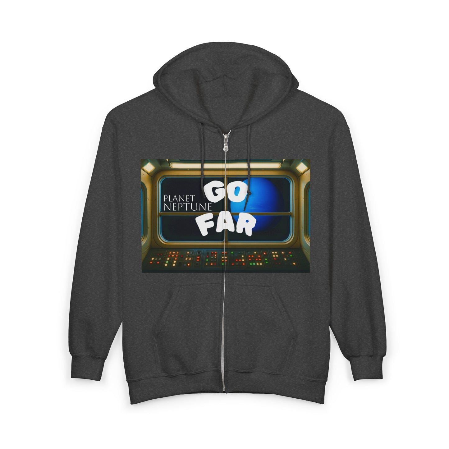 GO FAR: Planet Neptune (Zip Up)