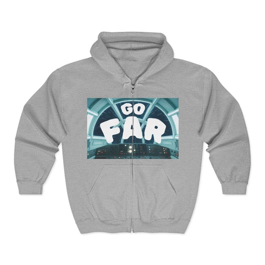 GO FAR: Light Speed (Zip Up)