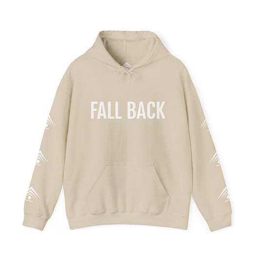FALL BACK Hoodie (Sand/White)