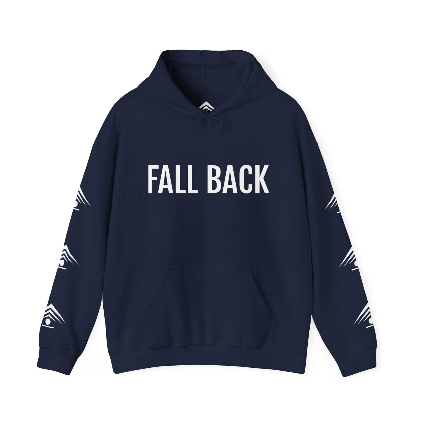 FALL BACK Hoodie (Navy/White)