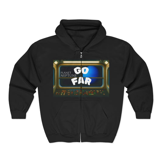 GO FAR: Planet Neptune (Zip Up)