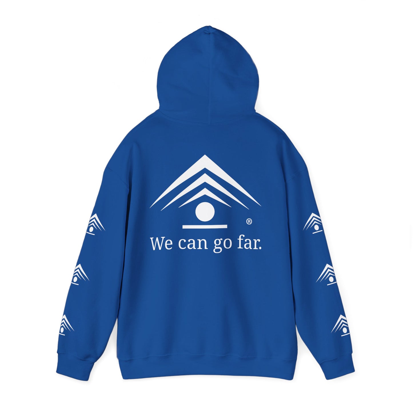 CUZ I CAN Hoodie (Royal Blue/White)