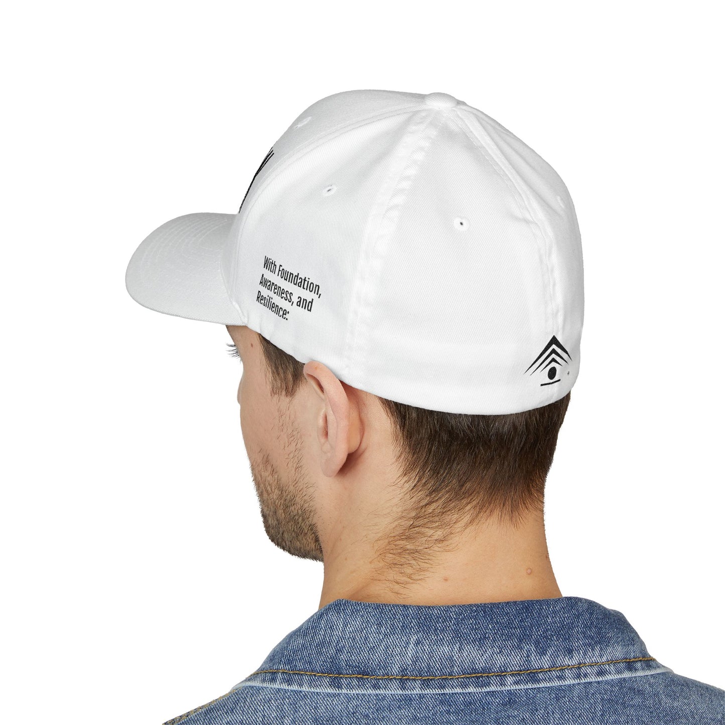 FALL BACK Cap (White/Black)