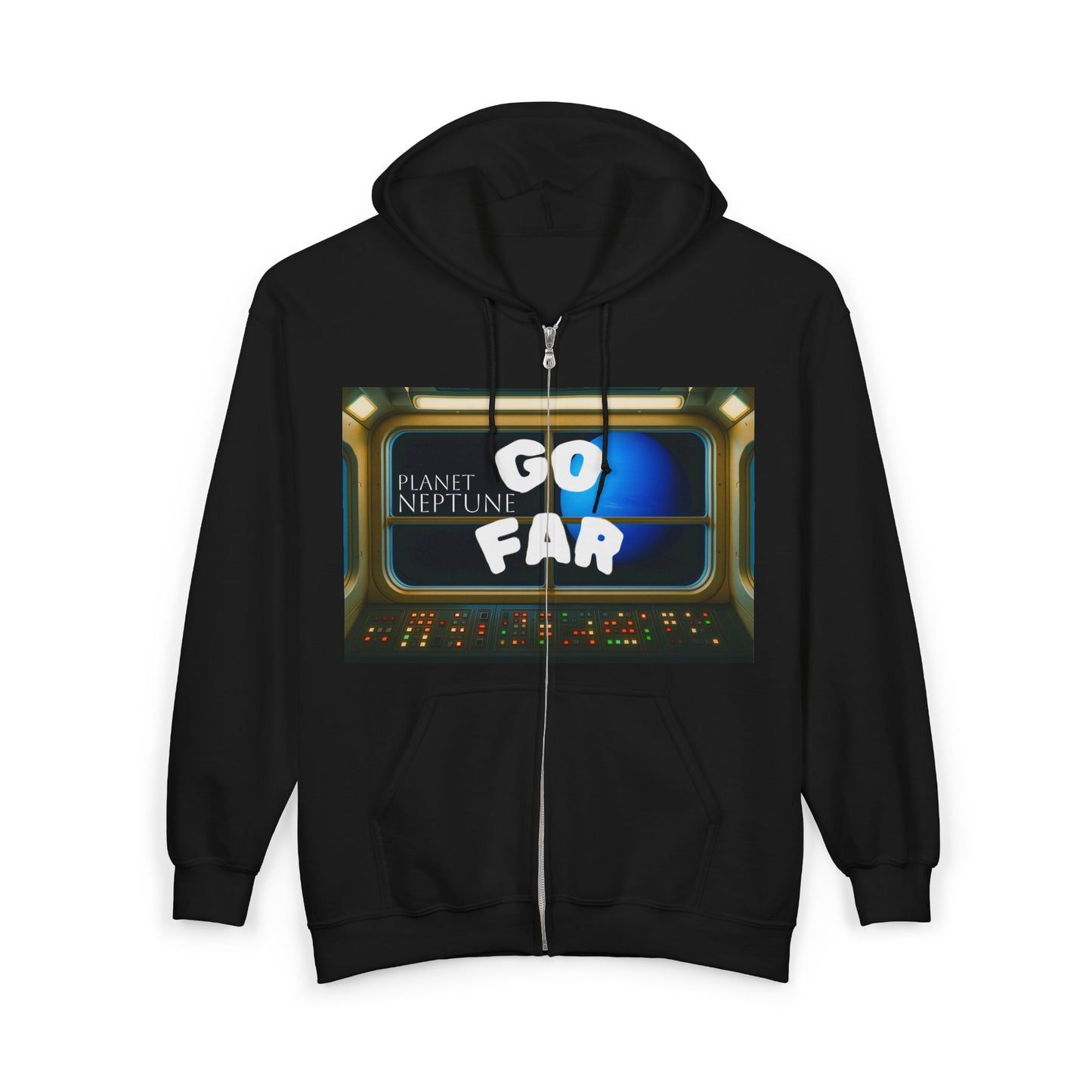GO FAR: Planet Neptune (Zip Up)