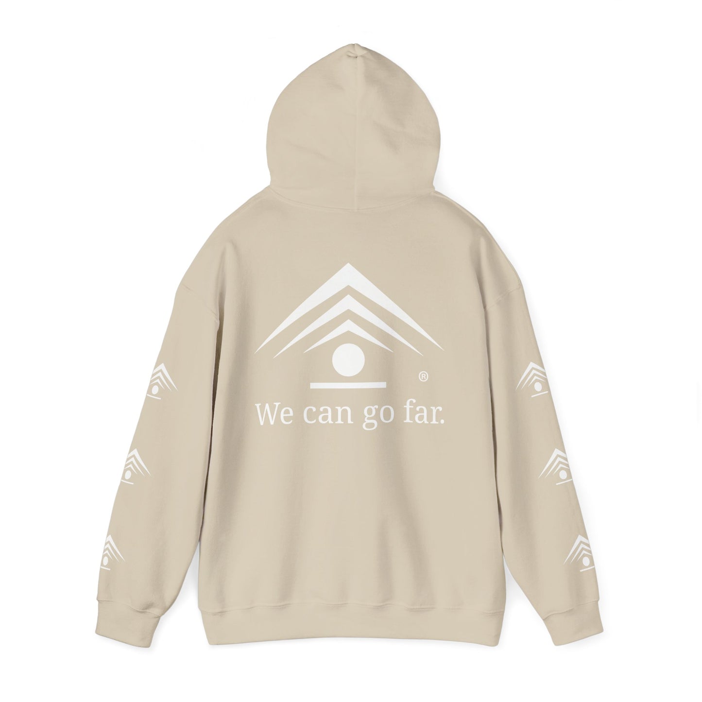 FALL BACK Hoodie (Sand/White)