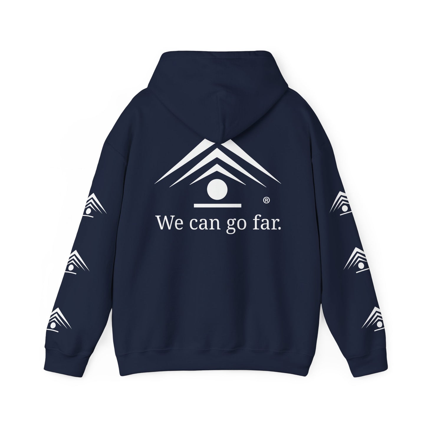 FALL BACK Hoodie (Navy/White)
