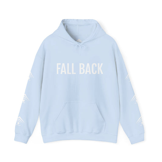 FALL BACK Hoodie (Sky Blue/White)