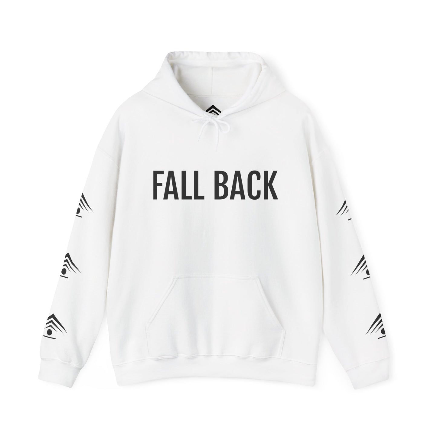 FALL BACK Hoodie (White/Black)