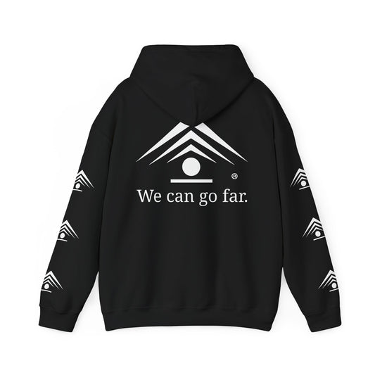 FALL BACK Hoodie (Black/White)