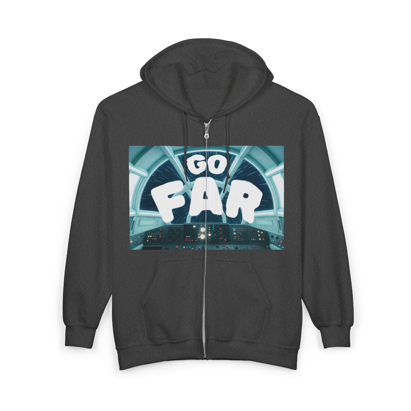 GO FAR: Light Speed (Zip Up)